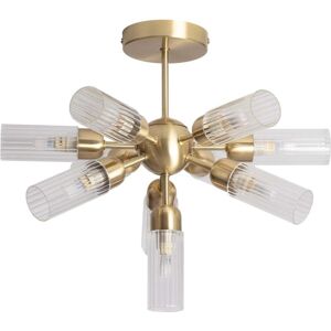 LEDKIA Iraide Lámpara Vintage Dorada - Luz de Techo LEDKIA Iraide Lámpara Vintage Dorada - Luz de Techo