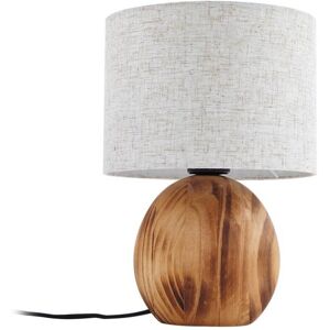 Lindby Mayumi Lámpara de mesa de madera Lindby Mayumi Lámpara de mesa de madera