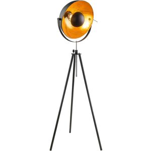 Lámpara De Pie - Lenn - Negro - Metal - Ø 69cm - E27 - - Globo Lámpara De Pie - Lenn - Negro - Metal - Ø 69cm - E27 - - Globo