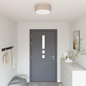 vidaXL Luz de Techo de Metal Taupe Ø38 x 13,5 cm vidaXL Luz de Techo de Metal Taupe Ø38 x 13,5 cm