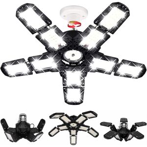 DEBUNS Luz Led Para Garaje, Iluminación Led Para Garaje, Luz Led De Techo Ajustable Para Taller, 180 W, E26, 6000 K, Con Múltiples Paneles Ajustables, 18 000 Lúmenes, Almacenamiento Para Taller, P9 DEBUNS Luz Led Para Garaje, Iluminación Led Para Garaje, Luz Led De Techo Ajustable Para Taller, 180 W, E26, 6000 K, Con Múltiples Paneles Ajustables, 18 000 Lúmenes, Almacenamiento Para Taller, P9
