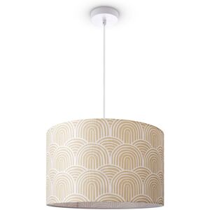 PACO HOME Colgante Geométrico Blanco - Lámpara de Salón PACO HOME Colgante Geométrico Blanco - Lámpara de Salón