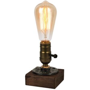 DPZO Base De Lámpara De Mesa Industrial Vintage Para Bombilla Edison E26, Lámpara Decorativa De Estilo Steampunk Antiguo, Lámpara De Mesa Vintage Decorativa Para Mesita De Noche, Para Dormitorio, Cafetería DPZO Base De Lámpara De Mesa Industrial Vintage Para Bombilla Edison E26, Lámpara Decorativa De Estilo Steampunk Antiguo, Lámpara De Mesa Vintage Decorativa Para Mesita De Noche, Para Dormitorio, Cafetería