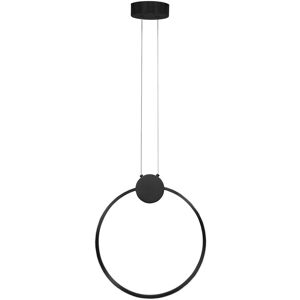 Toolight - Lámpara de suspensión LED - 30CM - Negro Toolight - Lámpara de suspensión LED - 30CM - Negro