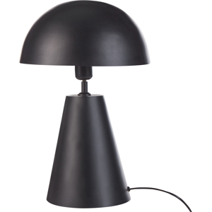 Beliani Lámpara de Mesa Moderna de Metal Negra Beliani Lámpara de Mesa Moderna de Metal Negra