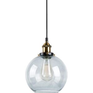Minkurow Lámpara Colgante De Vidrio Industrial Vintage Acabado De Metal Bola De Vidrio Transparente Pantalla Redonda Lámpara Colgante De Loft Lámpara De Techo Retro Lámpara Vintage (gris Humo, 20 Cm) Minkurow Lámpara Colgante De Vidrio Industrial Vintage Acabado De Metal Bola De Vidrio Transparente Pantalla Redonda Lámpara Colgante De Loft Lámpara De Techo Retro Lámpara Vintage (gris Humo, 20 Cm)