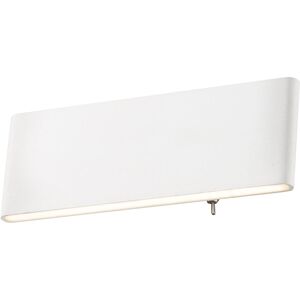 Aplique De Pared - Siegfried - Blanco - Aluminio - Led - - Globo Aplique De Pared - Siegfried - Blanco - Aluminio - Led - - Globo