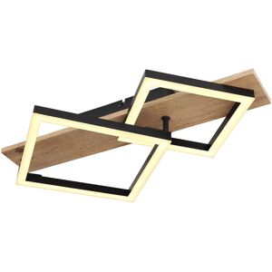 Plafón - Beatrix - Natural Negro - Metal - Led - 67294d1 - Globo Plafón - Beatrix - Natural Negro - Metal - Led - 67294d1 - Globo