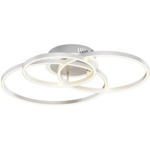 Lámpara de Techo Moderna Gris de Aluminio LED - Lindby Tula - Luz de Techo Lámpara de Techo Moderna Gris de Aluminio LED - Lindby Tula - Luz de Techo
