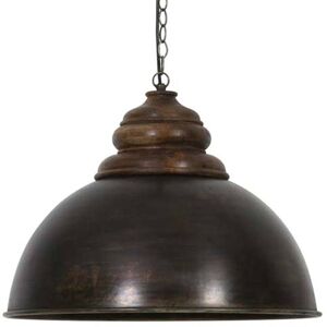 Light And Living Lámpara colgante - negro - estilo industrial - lámpara colgante Light And Living Lámpara colgante - negro - estilo industrial - lámpara colgante