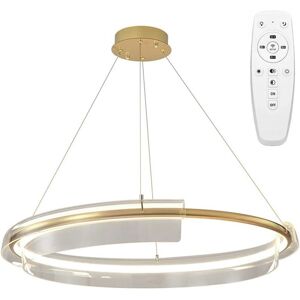 Toolight - Lámpara Colgante LED APP1672-CP Oro - Lámpara de techo Toolight - Lámpara Colgante LED APP1672-CP Oro - Lámpara de techo