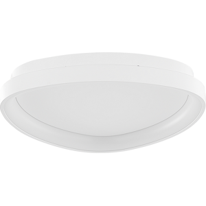 Lámpara de Techo Blanca de Acero Beliani - Triángulo Lámpara de Techo Blanca de Acero Beliani - Triángulo