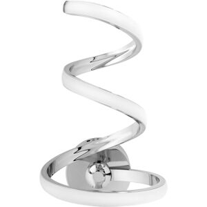 Toolight Lámpara de Pared Espiral Cromo - Luz de Pared Toolight Lámpara de Pared Espiral Cromo - Luz de Pared