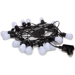 Velleman - Tuya Led - 15 M - 15 Lámparas Blancas - Cable Negro - Smart Velleman - Tuya Led - 15 M - 15 Lámparas Blancas - Cable Negro - Smart