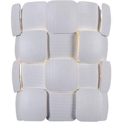 Elisa - Lámpara De Pared Moderna Blanca 1 Luz, E14 - Italux Elisa - Lámpara De Pared Moderna Blanca 1 Luz, E14 - Italux