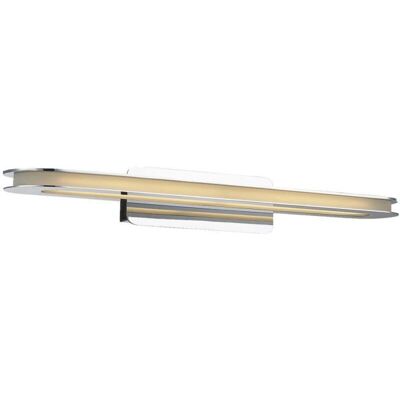Scarlett - Lámpara De Pared Led Moderna Cromada, Blanco Cálido 3000k 840lm - Italux Scarlett - Lámpara De Pared Led Moderna Cromada, Blanco Cálido 3000k 840lm - Italux
