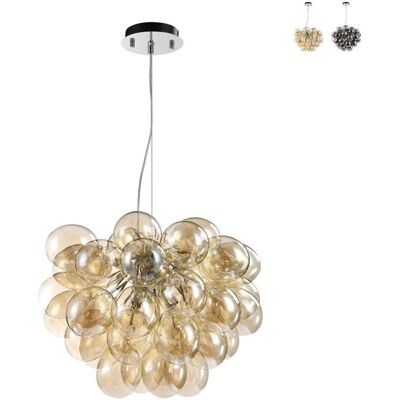 MAYTONI Balbo Lámpara Colgante De Techo Níquel, 8 Luces, G9 MAYTONI Balbo Lámpara Colgante De Techo Níquel, 8 Luces, G9