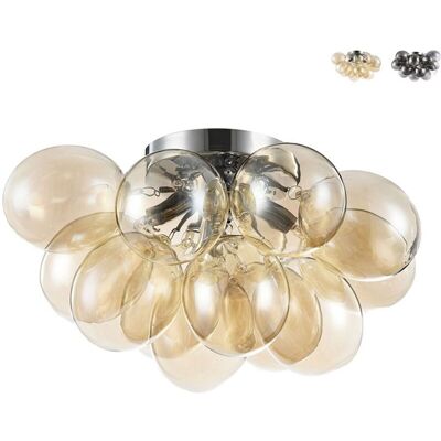Maytoni - Balbo Plafón De Techo Semi Empotrado Níquel, 4 Luces, G9 Maytoni - Balbo Plafón De Techo Semi Empotrado Níquel, 4 Luces, G9