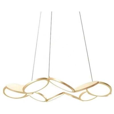 Betaspots - Lámpara LED de araña - Dorado - 81 cm - Chandelier Betaspots - Lámpara LED de araña - Dorado - 81 cm - Chandelier