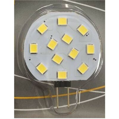 Trade Shop Traesio - Trade Shop - Lampadina Light Led Slim G4 1.8 Watt Lampada Piatta 12v Luce 6500k 3000k 4000k - Trade Shop Traesio - Trade Shop - Lampadina Light Led Slim G4 1.8 Watt Lampada Piatta 12v Luce 6500k 3000k 4000k -