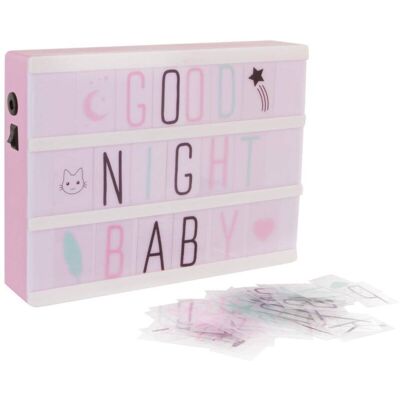 Lámpara Caja De Luz Infantil A. 15 Cm - Atmosphera Créateur D'Intérieur Lámpara Caja De Luz Infantil A. 15 Cm - Atmosphera Créateur D'Intérieur