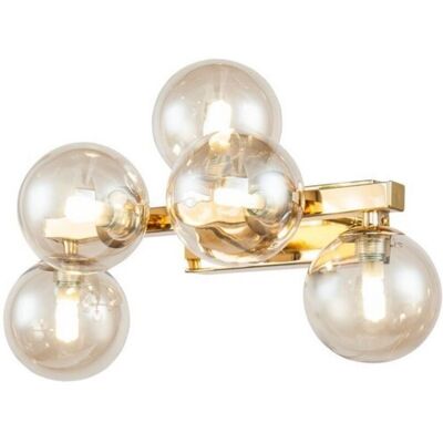 MAYTONI Dallas Aplique Dorado, 5 Luces, G9 MAYTONI Dallas Aplique Dorado, 5 Luces, G9