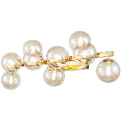 MAYTONI Dallas Aplique Dorado, 9 Luces, G9 MAYTONI Dallas Aplique Dorado, 9 Luces, G9