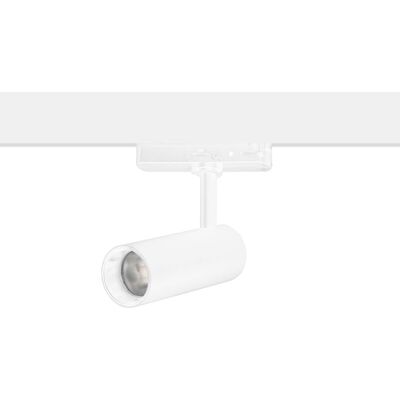 FORLIGHT Arch Proyector De Carril Led 17.6w Diámetro 5.6cm. Blanco Cálido 3000k. Sistema De Carril Compatible Con Carril Trifásico. Proyector Orientable Y De Fácil Instalación. Color Blanco FORLIGHT Arch Proyector De Carril Led 17.6w Diámetro 5.6cm. Blanco Cálido 3000k. Sistema De Carril Compatible Con Carril Trifásico. Proyector Orientable Y De Fácil Instalación. Color Blanco