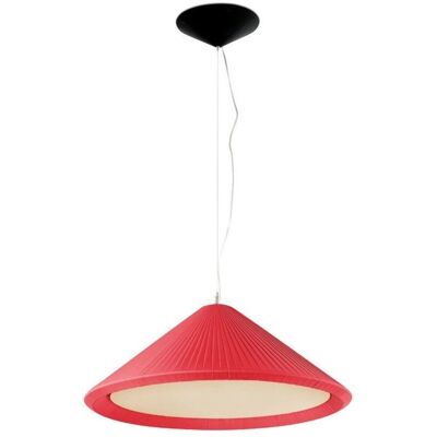 FARO BARCELONA Faro Hue-in - Lámpara Colgante De Techo Tipo Cúpula Pequeña Con 3 Luces Burdeos, E27 FARO BARCELONA Faro Hue-in - Lámpara Colgante De Techo Tipo Cúpula Pequeña Con 3 Luces Burdeos, E27