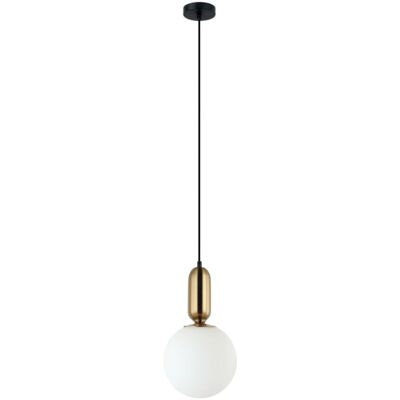 Aldeva Lámpara De Techo Colgante Moderna De 1 Luz, Globo, E27 - Italux Aldeva Lámpara De Techo Colgante Moderna De 1 Luz, Globo, E27 - Italux