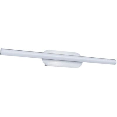 Italux Carter - Lámpara de pared LED plateada cepillada - Lámpara de pared Italux Carter - Lámpara de pared LED plateada cepillada - Lámpara de pared