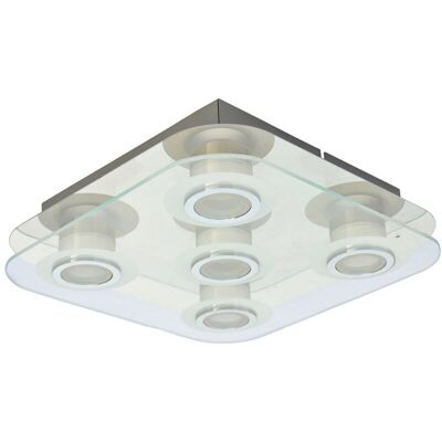 Lámpara de Techo Moderna Italux Flavio 5 Luces - Lámpara de Techo Lámpara de Techo Moderna Italux Flavio 5 Luces - Lámpara de Techo