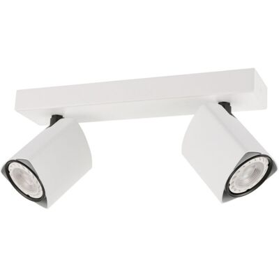 Merusa Foco De Techo Gemelo Moderno, Gu10 - Italux Merusa Foco De Techo Gemelo Moderno, Gu10 - Italux