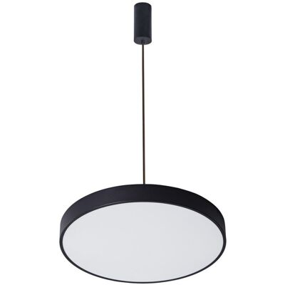 Orbital - Lámpara Colgante Led Moderna Negra, Blanco Cálido 3000k 1800lm - Italux Orbital - Lámpara Colgante Led Moderna Negra, Blanco Cálido 3000k 1800lm - Italux