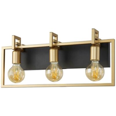 Primero Lámpara De Pared Moderna De 3 Luces, - Italux Primero Lámpara De Pared Moderna De 3 Luces, - Italux