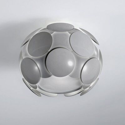 Lámpara de Techo Semi Empotrada Moderna Gris Italux Santina - Lámpara de Techo Lámpara de Techo Semi Empotrada Moderna Gris Italux Santina - Lámpara de Techo