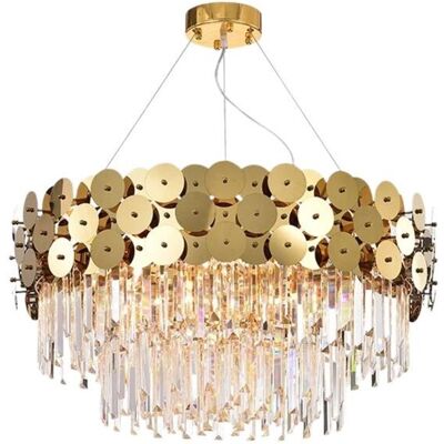 Lámpara Colgante Dorada TOOLIGHT - APP1473-CP - Elegante y de Alta Calidad Lámpara Colgante Dorada TOOLIGHT - APP1473-CP - Elegante y de Alta Calidad