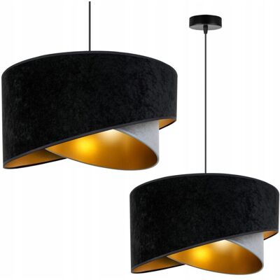 OEM Lámpara Colgante De Techo Lámpara De Techo Pantalla De Terciopelo Dorado OEM Lámpara Colgante De Techo Lámpara De Techo Pantalla De Terciopelo Dorado