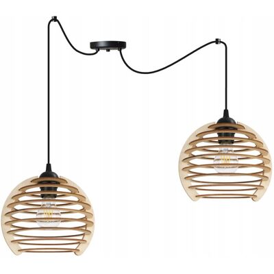 OEM Lámpara Colgante, Lámpara De Techo, Madera, Pantalla Led OEM Lámpara Colgante, Lámpara De Techo, Madera, Pantalla Led