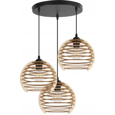 OEM Lámpara Colgante, Lámpara De Techo, Madera, Pantalla Led OEM Lámpara Colgante, Lámpara De Techo, Madera, Pantalla Led