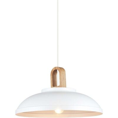 Lámpara Colgante Blanca Italux Danito - E27 - Estilo Escandinavo Modern Lámpara Colgante Blanca Italux Danito - E27 - Estilo Escandinavo Modern