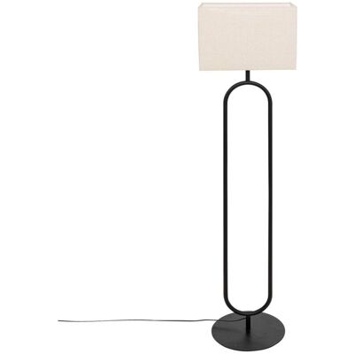 Lámpara De Pie Recta Alec Black H154cm - Atmosphera Créateur D'Intérieur Lámpara De Pie Recta Alec Black H154cm - Atmosphera Créateur D'Intérieur