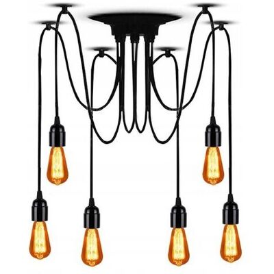 Toolight JDL-01 Lámpara de suspensión negra Toolight JDL-01 Lámpara de suspensión negra