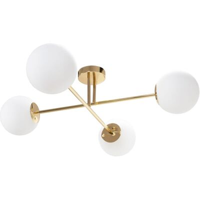 Toolight - Lámpara de Techo Oro APP1248-4CP Luz Moderna Toolight - Lámpara de Techo Oro APP1248-4CP Luz Moderna