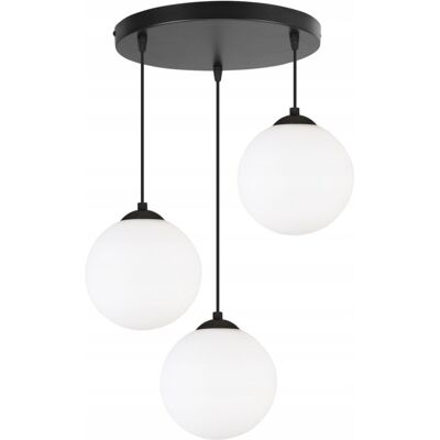 OEM Lámpara De Techo Colgante, Esfera, Negra, Led, 15cm OEM Lámpara De Techo Colgante, Esfera, Negra, Led, 15cm