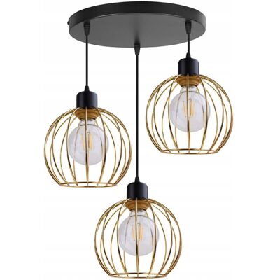 OEM Lámpara De Techo Colgante Lámpara De Araña Pantalla Dorada Loft OEM Lámpara De Techo Colgante Lámpara De Araña Pantalla Dorada Loft