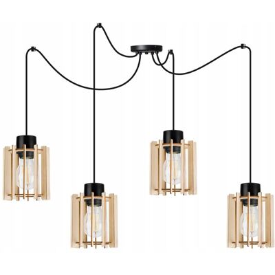 OEM Lámpara Colgante De Techo Led Moderna De Madera OEM Lámpara Colgante De Techo Led Moderna De Madera