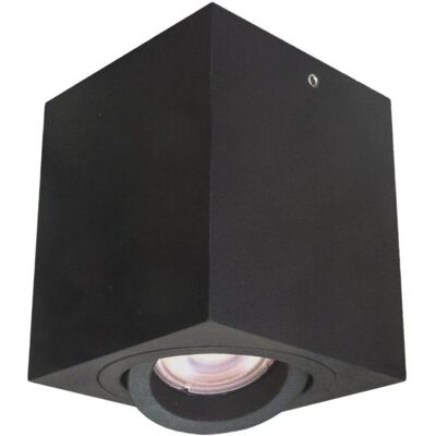 Italux - Emilio - Moderno Montaje En Superficie Negro 1 Luz, Gu10 Italux - Emilio - Moderno Montaje En Superficie Negro 1 Luz, Gu10