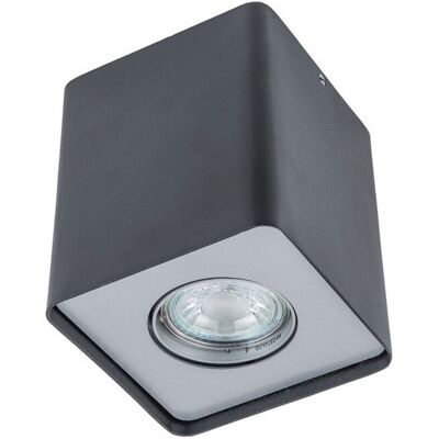 Italux Plafón Spot Moderno Negro 12 Cm Italux Plafón Spot Moderno Negro 12 Cm