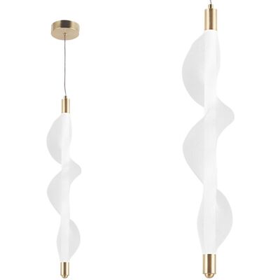 TOOLIGHT Lámpara de Techo LED Oro Blanco G008-1CP - Lámpara TOOLIGHT Lámpara de Techo LED Oro Blanco G008-1CP - Lámpara